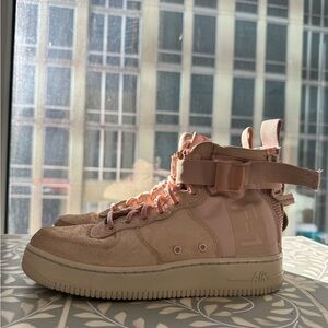 Nike SF Air Force 1 Mid - Particle beige - Size 8